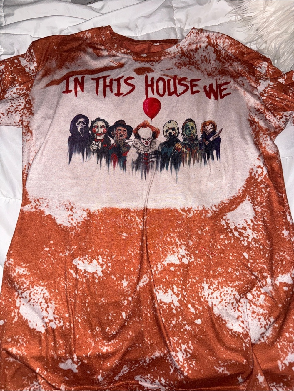 In this house we horror movie shirt